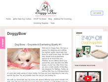 Tablet Screenshot of doggybow.com